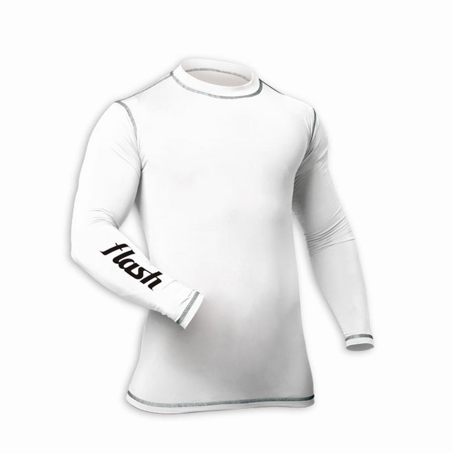 REMERA FLASH TERMICA BLANCO MC HOMBRE Punto Deportivo