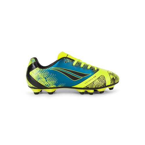 BOTINES CAMPO PENALTY  VICTORIA RX CPO KIDS AMARILLO FLUOR AZUL MARINO N NIÑO
