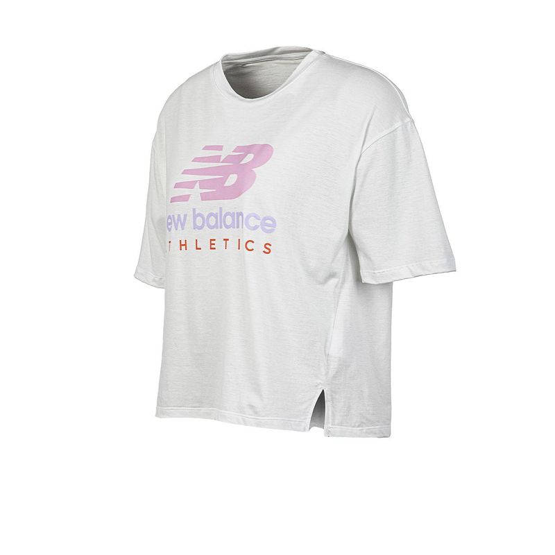 REMERA NEW BALANCE ATHLETICS MUJER