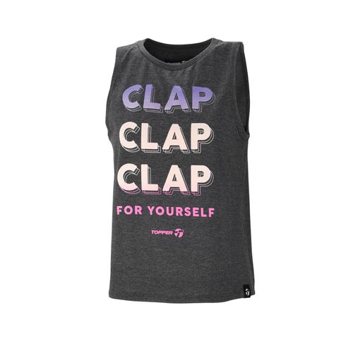 MUSCULOSA TOPPER GTW SM CLAP MUJER