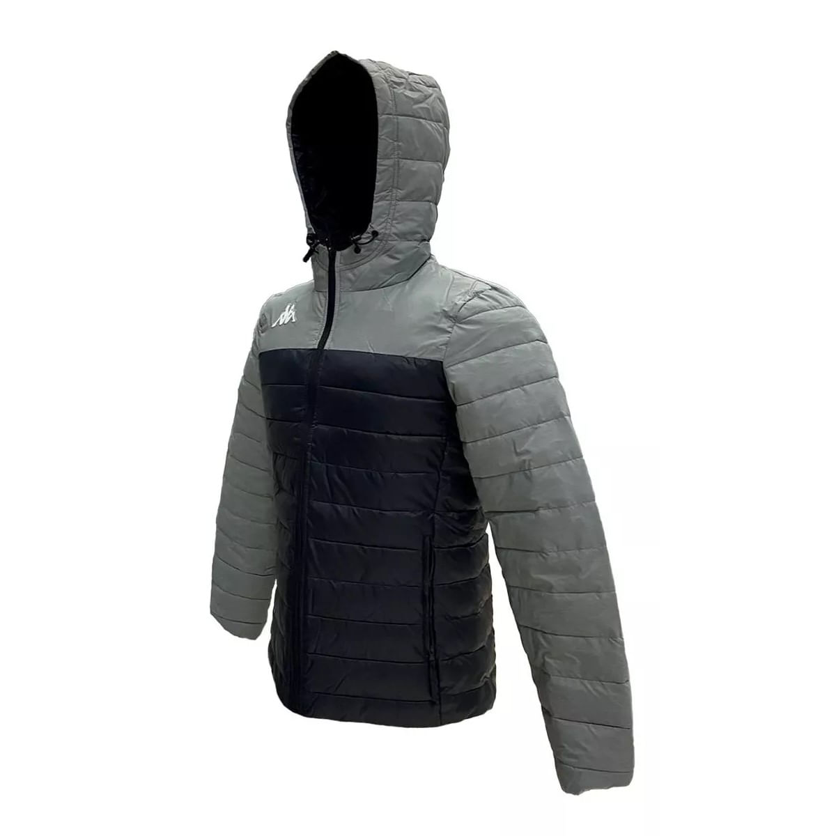 Kappa Giacca Uomo Lamezio | Nero/Grigio | 100% Poliestere - Foto 8