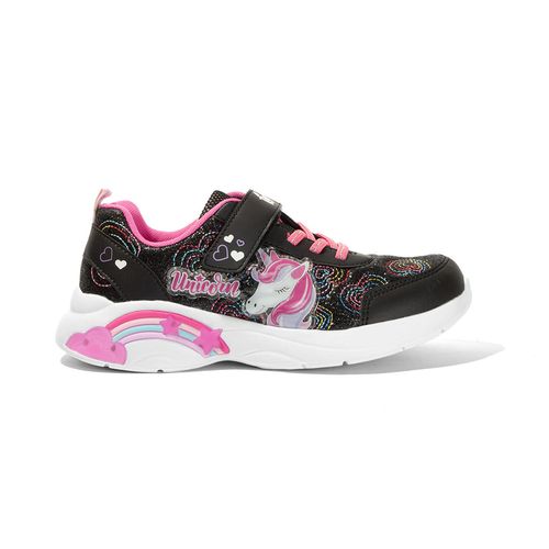 ZAPATILLAS FOOTY CUTE BORBADA  ARCOIRIS NIÑA