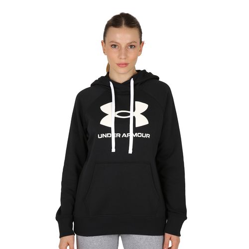BUZO UNDER ARMOUR RIVAL FLEECE LOGO HOODIE MUJER