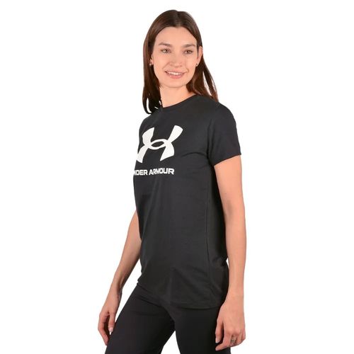 REMERA UNDERARMOUR SPORTSTYLE LOGO SS MUJER