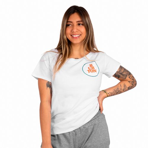 REMERA BURTON MC CLASSIC MUJER