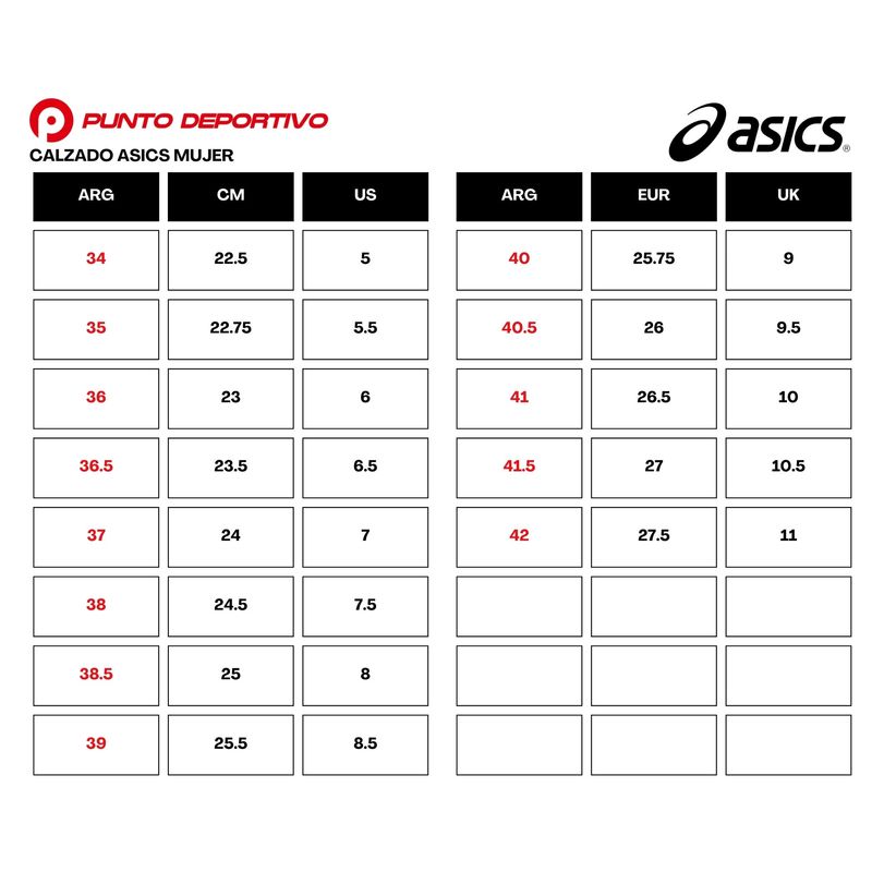 De Calcetines Tallas Asics Mujer ZAPATILLAS ASICS GEL