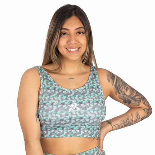 TOP LE COQ SPORTIF PRINT SUBLIMADO MUJER