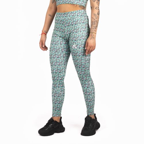 CALZA LE COQ SPORTIF PRINT SUBLIMADO MUJER