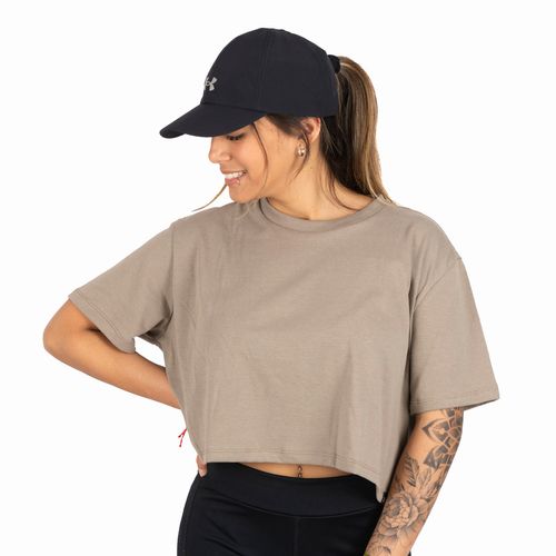 REMERA UNDERARMOUR W CAMPUS BOXY CROP MUJER
