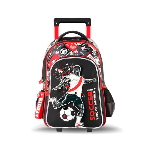 MOCHILA FOOTY F2221 C/RUEDAS NIÑO
