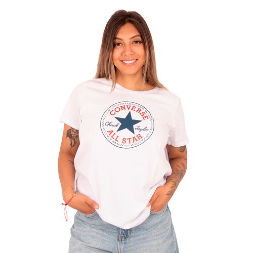 REMERA CONVERSE PATCH MUJER MUJER