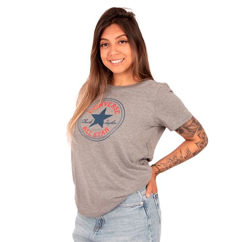 REMERA CONVERSE PATCH MUJER MUJER