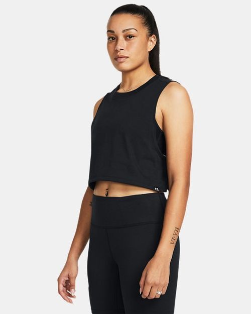MUSCULOSA UNDERARMOUR CAMPUS CROP TANK MUJER