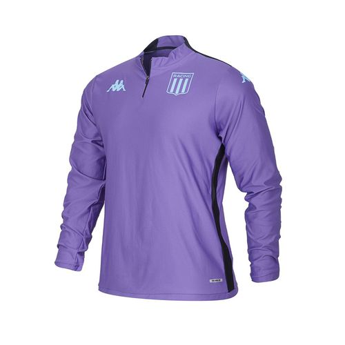 BUZO KAPPA ENTRENAMIENTO MEDIO CIERRE RACING 2025 HOMBRE