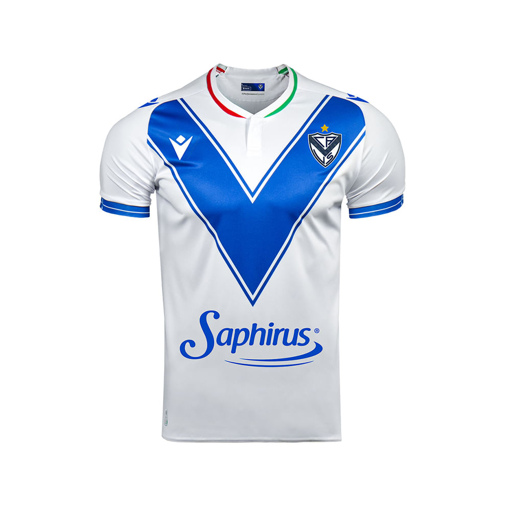 CAMISETA MACRON OFICIAL VELEZ HOMBRE