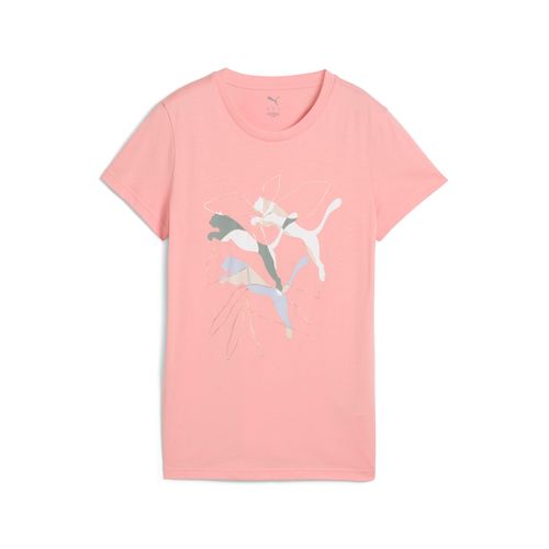 REMERA PUMA GRAPHICS BRANDED LEAF MUJER