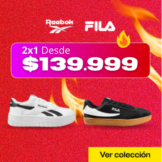 Reebok y Fila